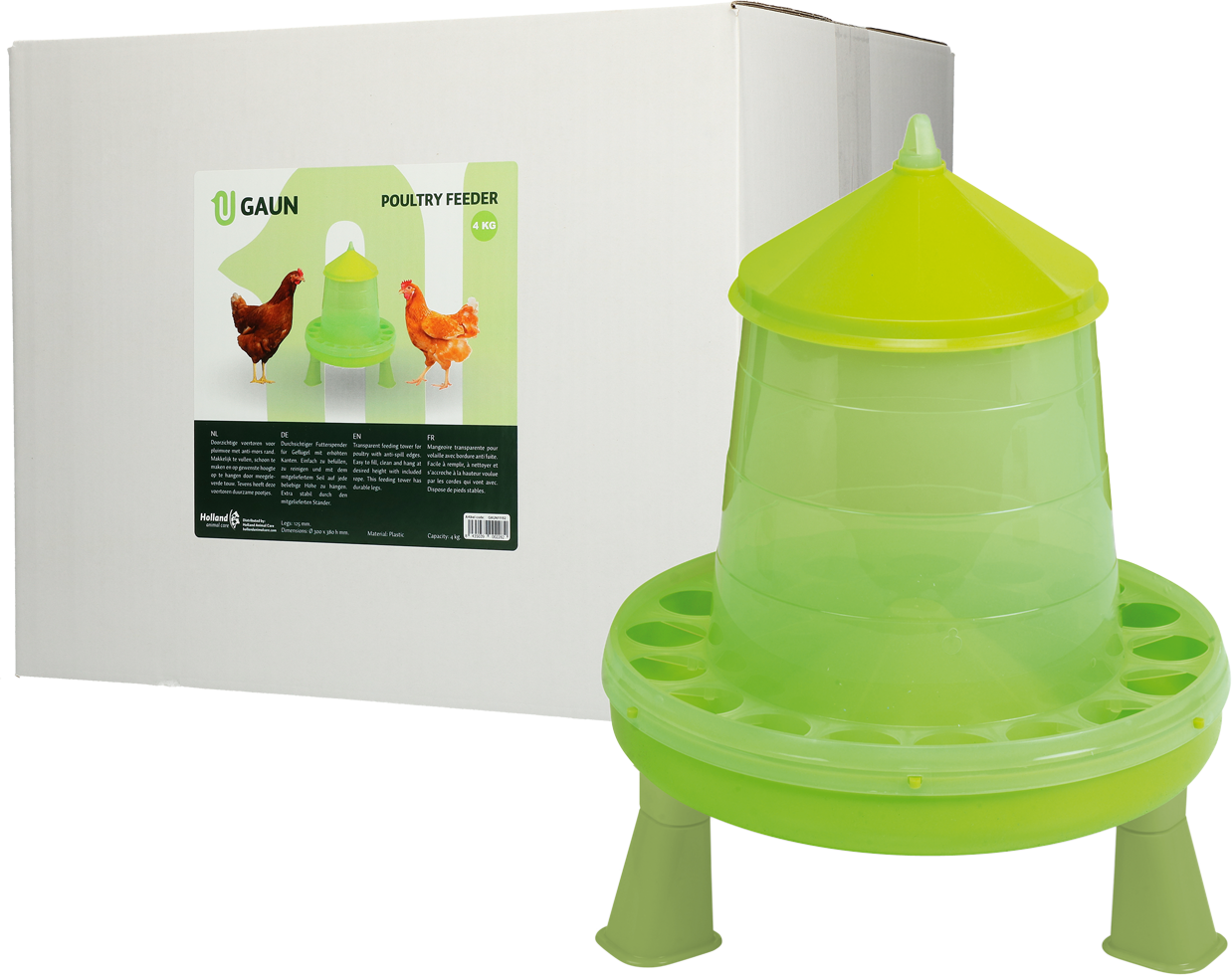 Poultry Feeder 4 kg with legs