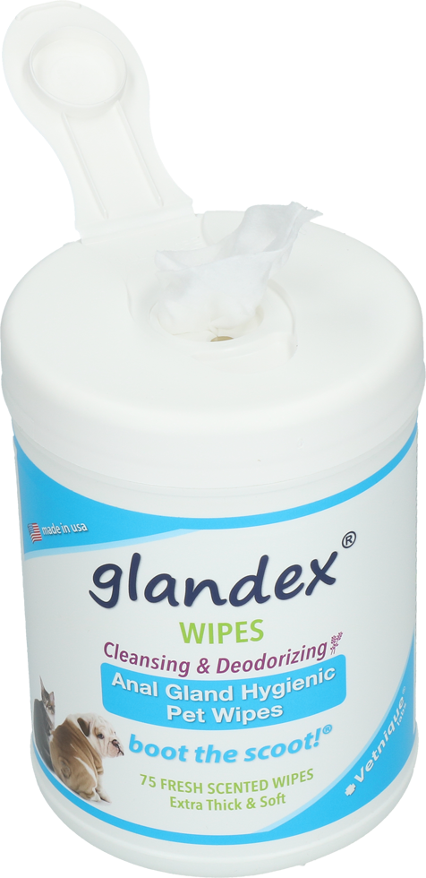 Glandex Wipes 75