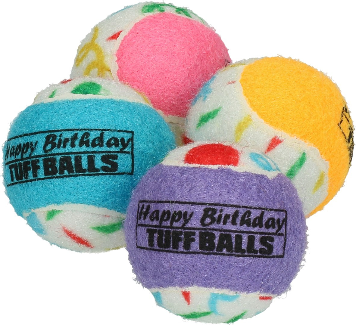 Happy Bithday Tuff Balls small