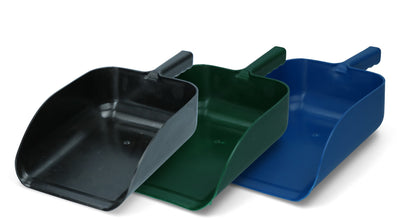 Feed scoop &quot;shovel-model&quot; plastic black