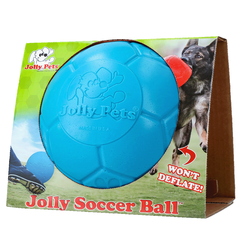 Jolly Soccer Ball 20cm Ocean Blue