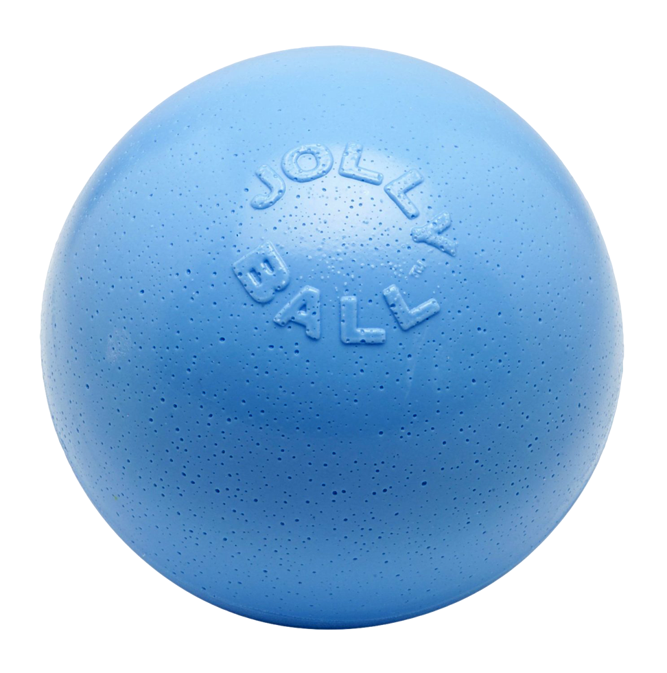 Jolly Ball Bounce-n Play 20cm Baby Blue (Blue Berry Smell)