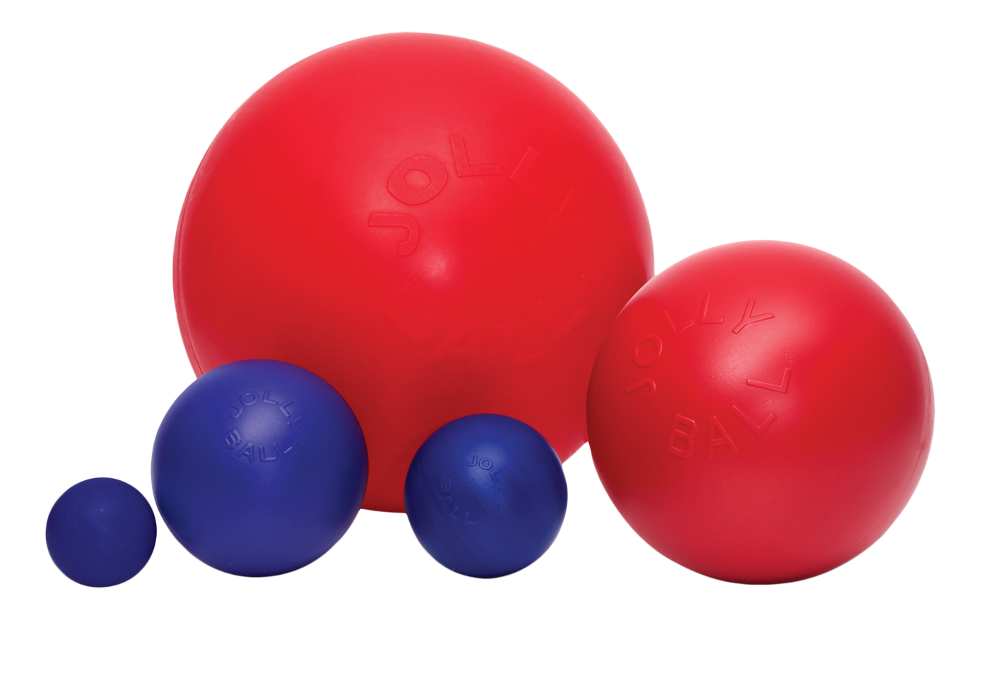 Jolly Ball Push-n-Play 35cm red