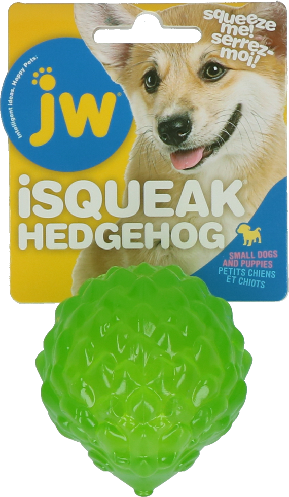 JW Hedgehog Squeaky Ball Small