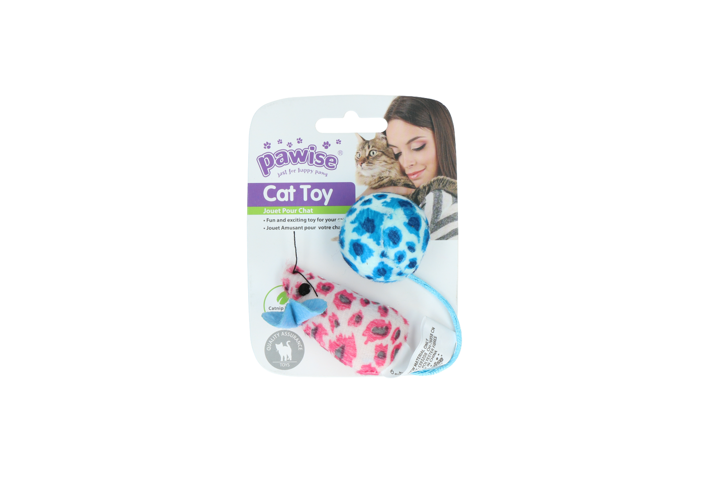 Pawise Cat Toy - Mice &amp; Ball