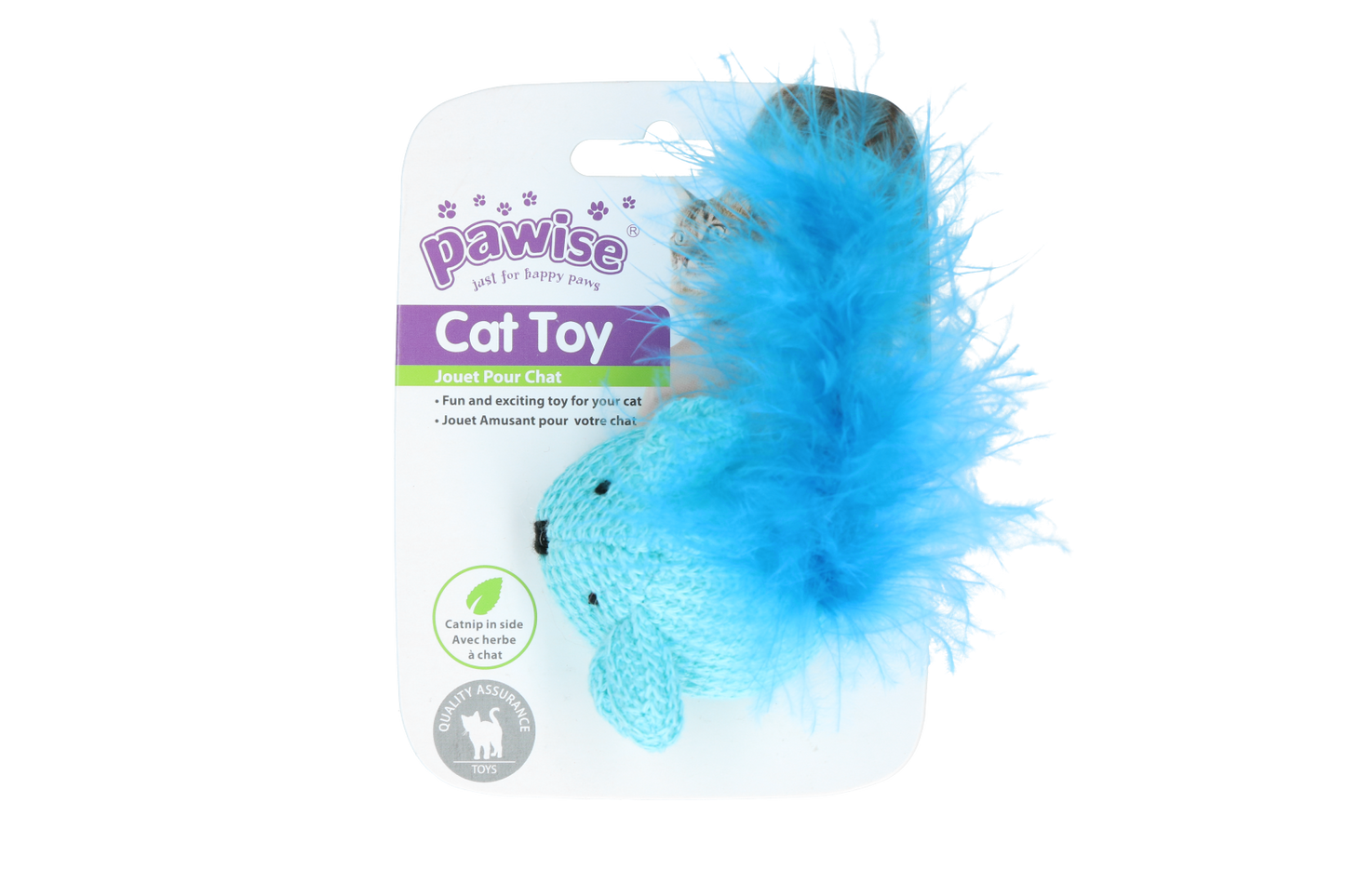 Pawise Wool mice toy asst