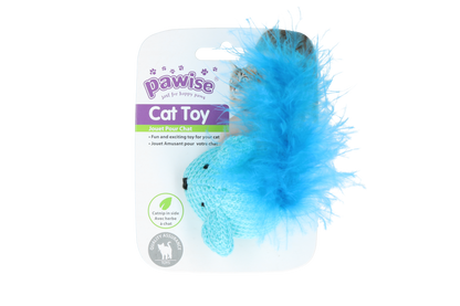 Pawise Wool mice toy asst