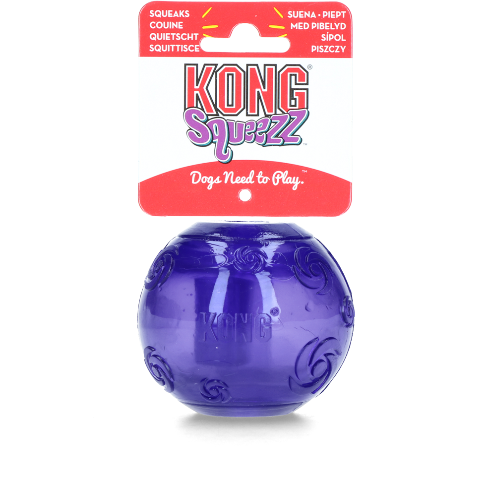 KONG Squeezz Ball Assorted Lg