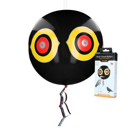 Knock Pest Scare balloon Black