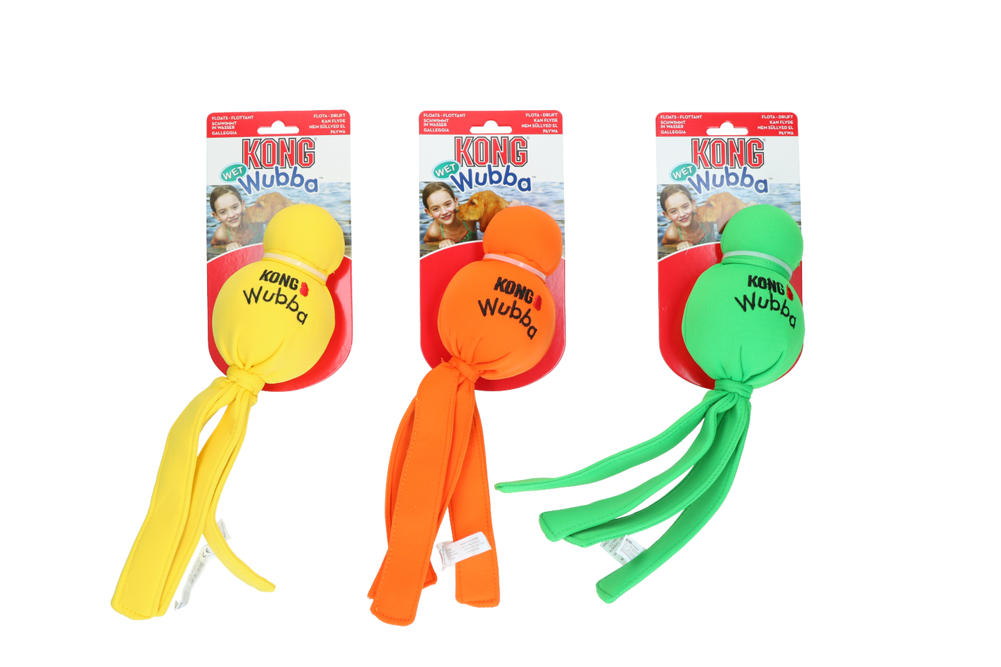 KONG Wubba Wet Assorted Lg EU