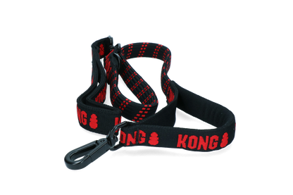 KONG Zero-shock leash  One Size Black