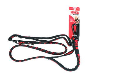 KONG Zero-shock leash  One Size Black