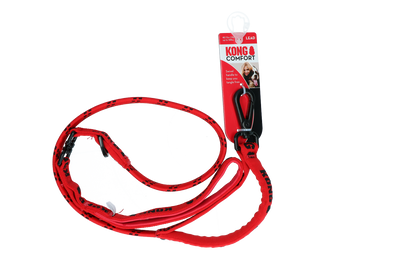 KONG Zero-shock leash  One Size Red