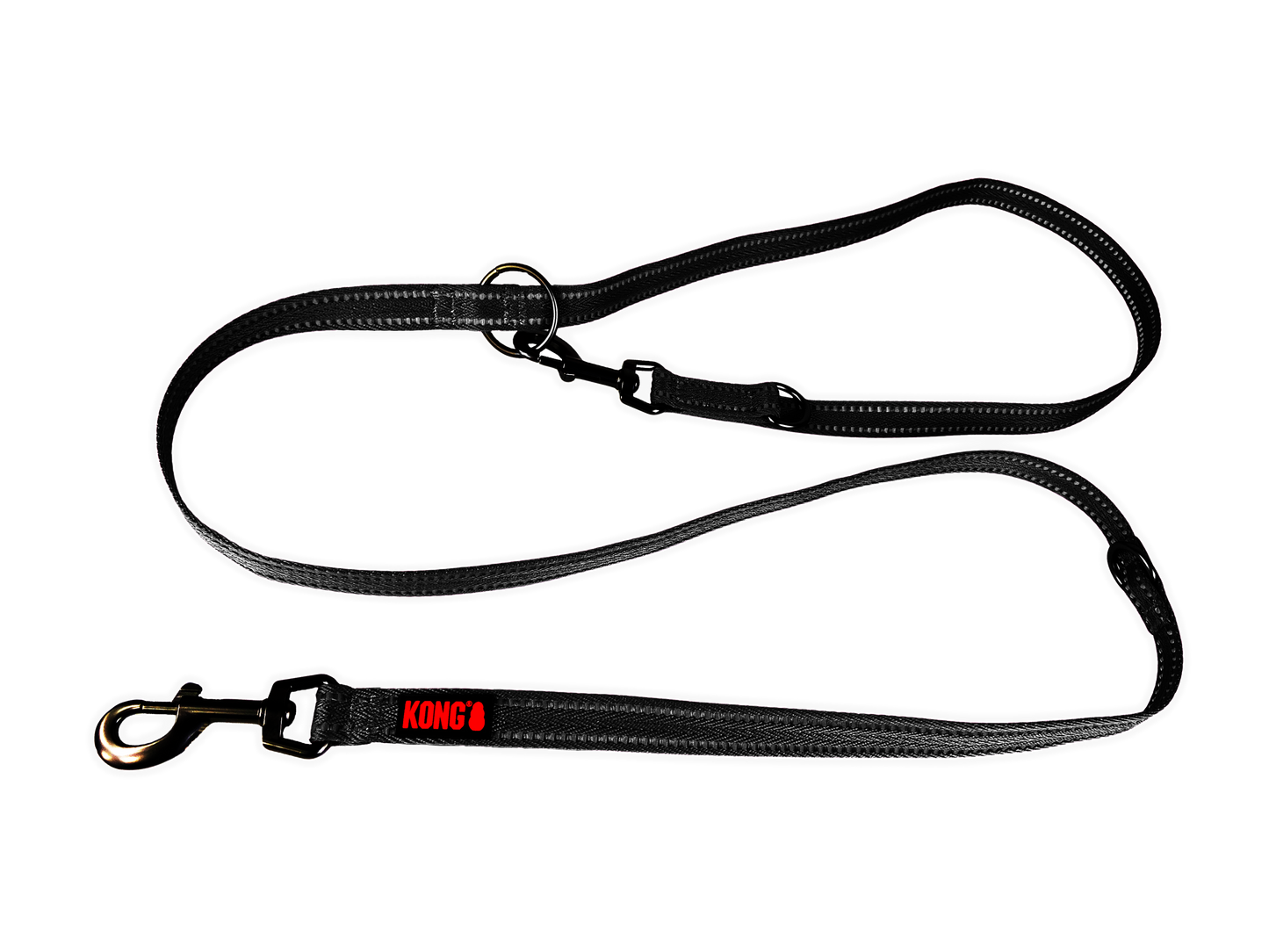 KONG Adjustable leash  L Black