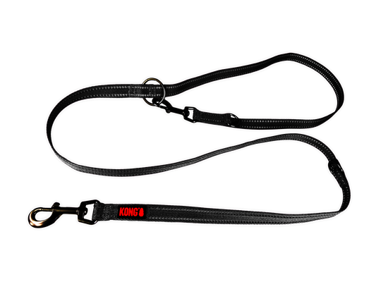 KONG Adjustable leash  L Black