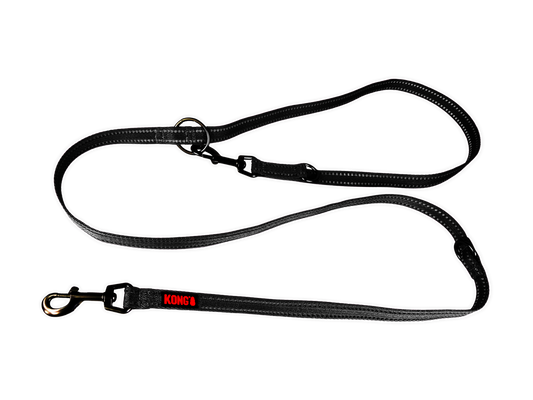 KONG Adjustable leash  M Black