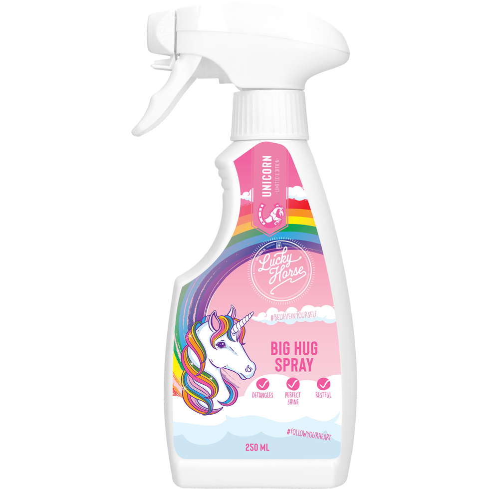 Lucky Horse Unicorn Knuffel Spray