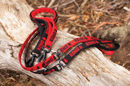 KONG Zero-shock leash  One Size Red