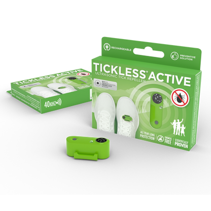 Tickless Human Active Green rechargeable