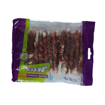 Braaaf Rollsticks 12 cm beef and fish