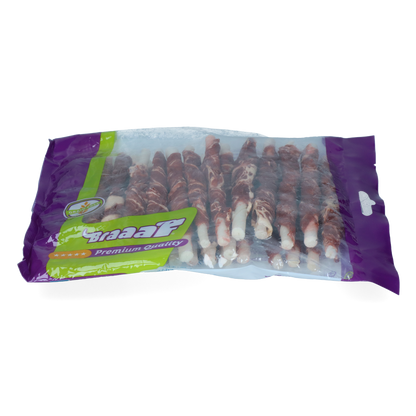 Braaaf Rollsticks 12 cm beef and fish