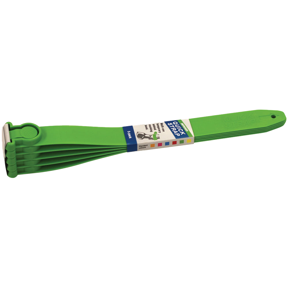 Cow leg band Quick Strap green