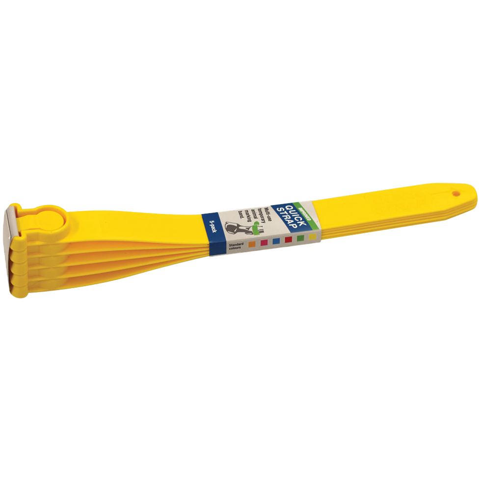 Cow leg band Quick Strap yellow