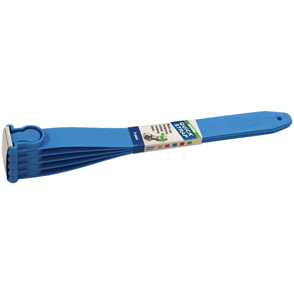 Cow leg band Quick Strap blue