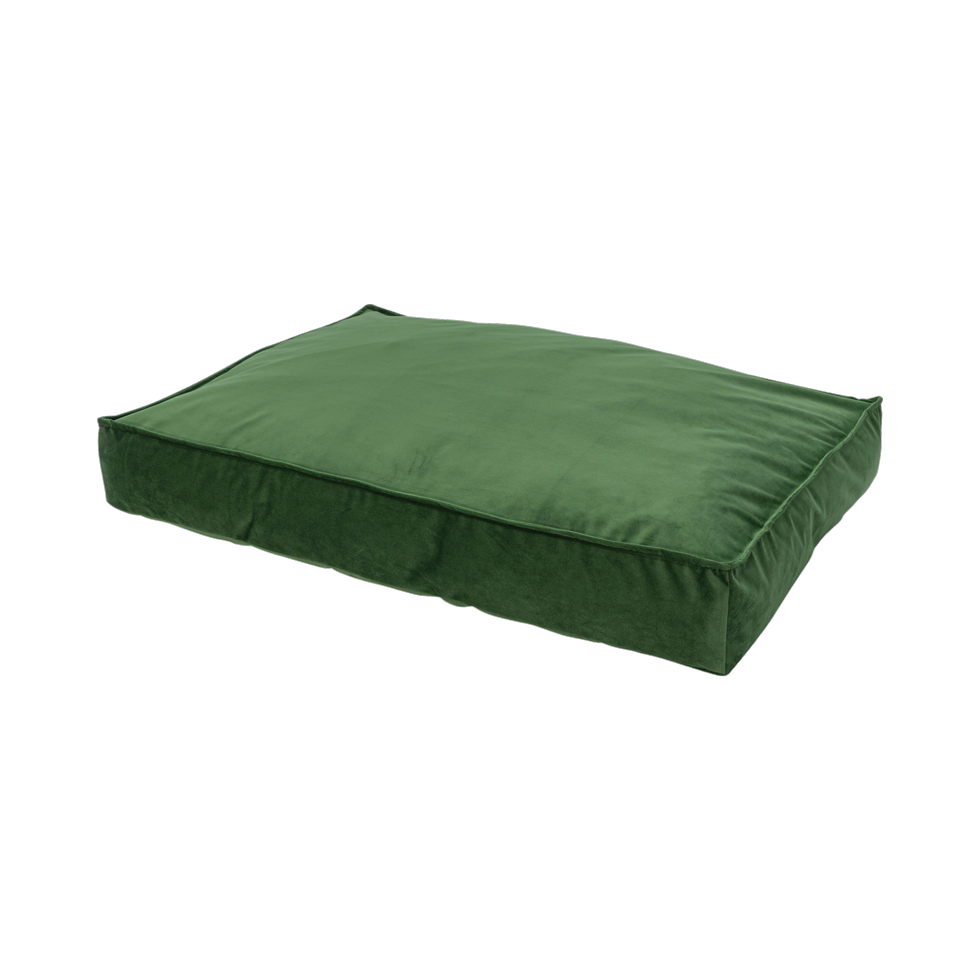 Madison Velours Lounge Cushion Green M