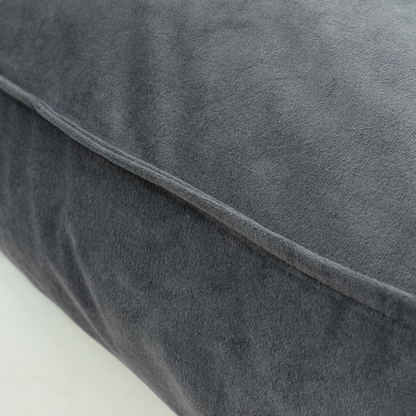 Madison Velours Lounge Cushion Grey S