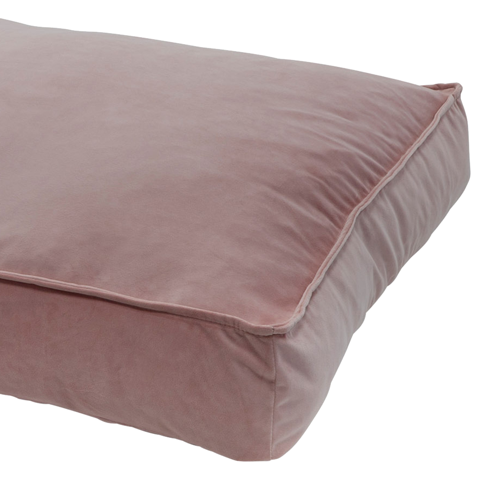 Madison Velours Lounge Cushion Pink L