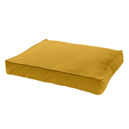 Madison Velours Lounge Cushion Yellow L