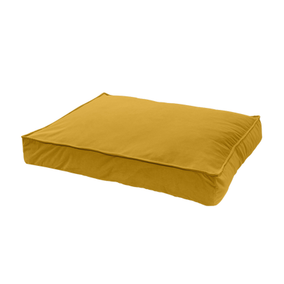 Madison Velours Lounge Cushion Yellow L