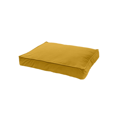 Madison Velours Lounge Cushion Yellow L