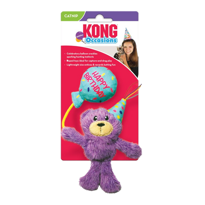 KONG Cat Occasions Birthday Teddy EU