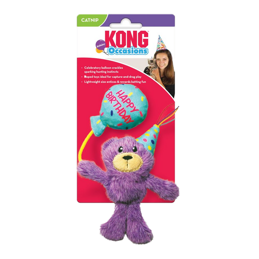 KONG Cat Occasions Birthday Teddy EU