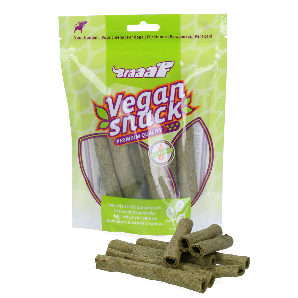 Braaaf VEGAN snack spinach stick 80 g