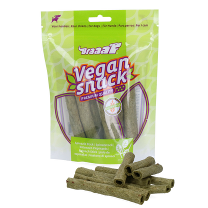 Braaaf VEGAN snack spinach stick 80 g