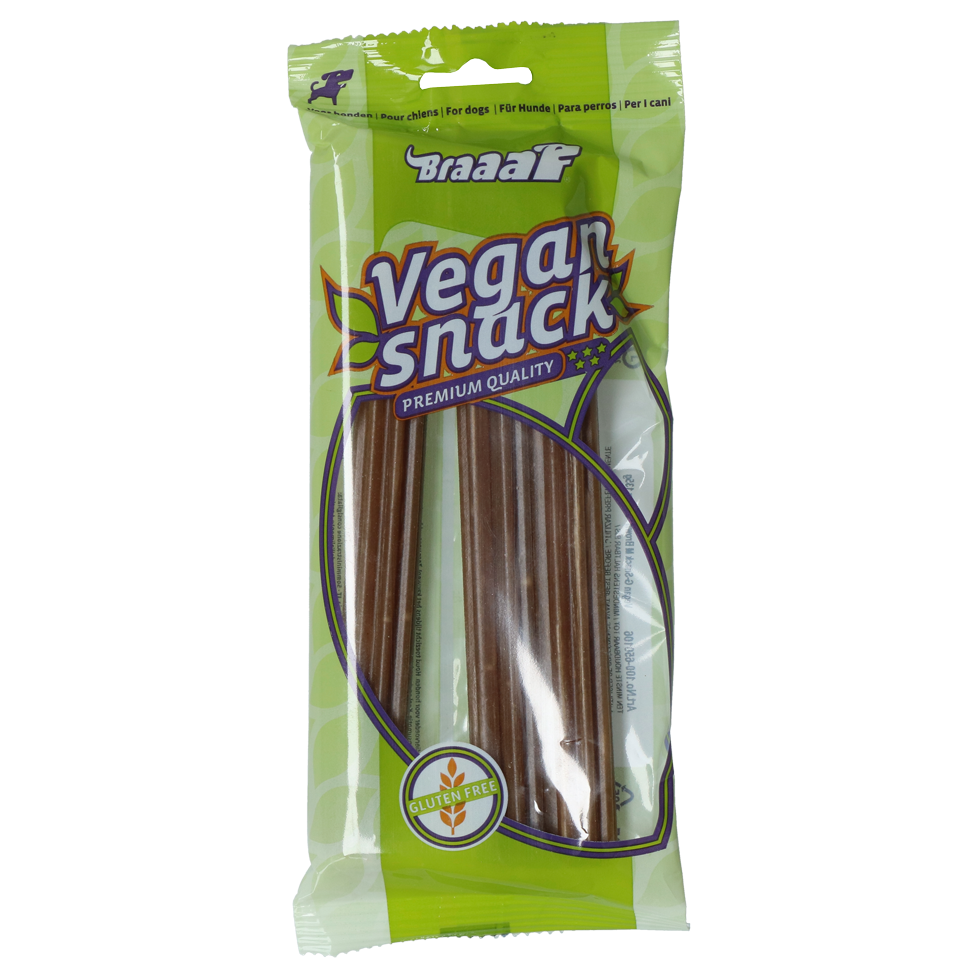 Braaaf VEGAN snack M - green 3 pcs.