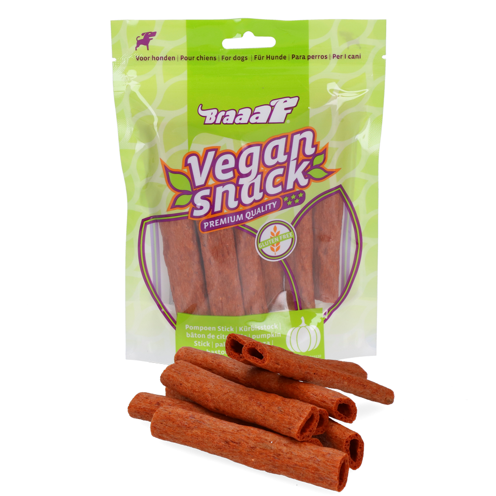 Braaaf VEGAN snack pumpkin stick 80 g