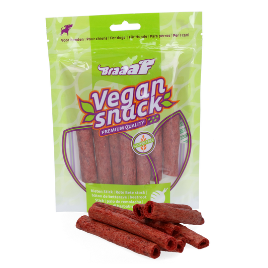 Braaaf VEGAN snack red beetroot stick 80 g