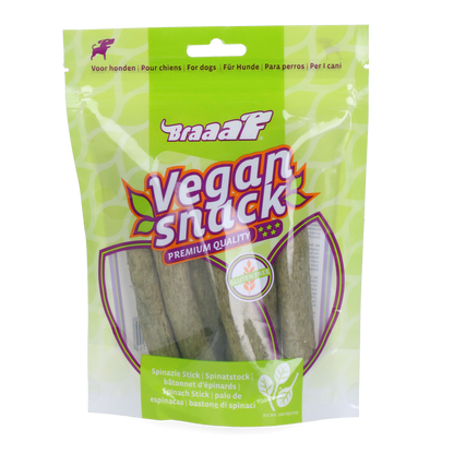 Braaaf VEGAN snack spinach stick 80 g