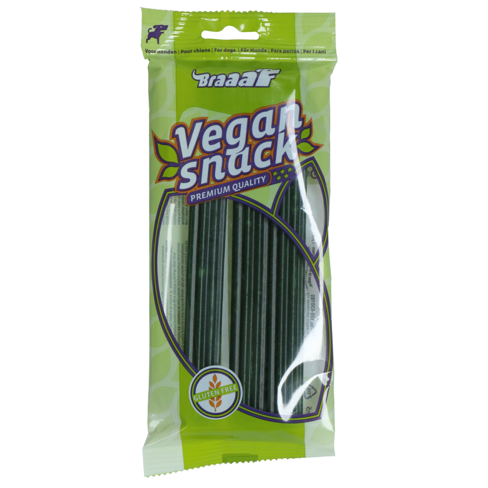 Braaaf VEGAN snack M - green 3 pcs.