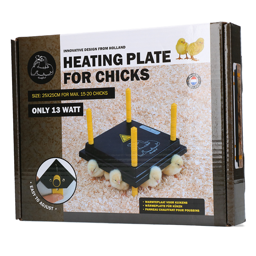 Heating plate for chicks 25 x 25 cm