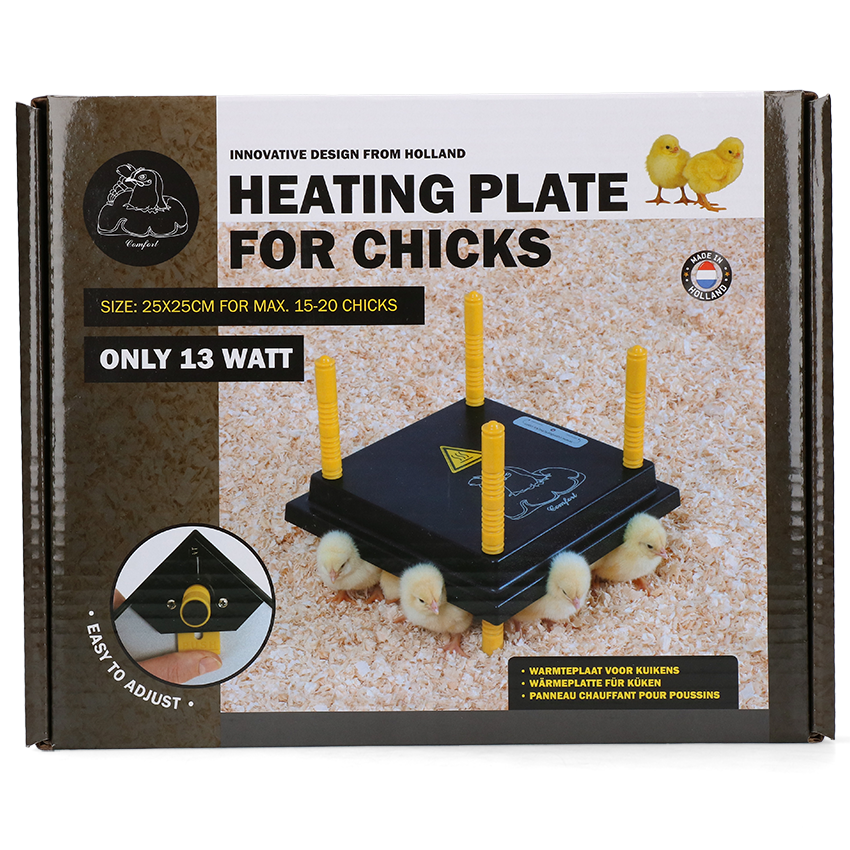 Heating plate for chicks 25 x 25 cm