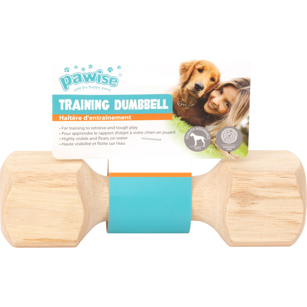 Pawise  Wooden retrieving dumbbell m-20