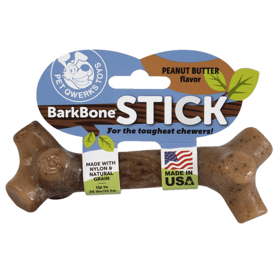 Pet Qwerks  BarkBone Stick Peanut Butter - XL