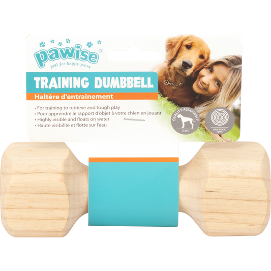 Pawise  Wooden retrieving dumbbell s-17