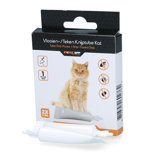 Knock Pest flea/tick squeeze tube cat NL+FR