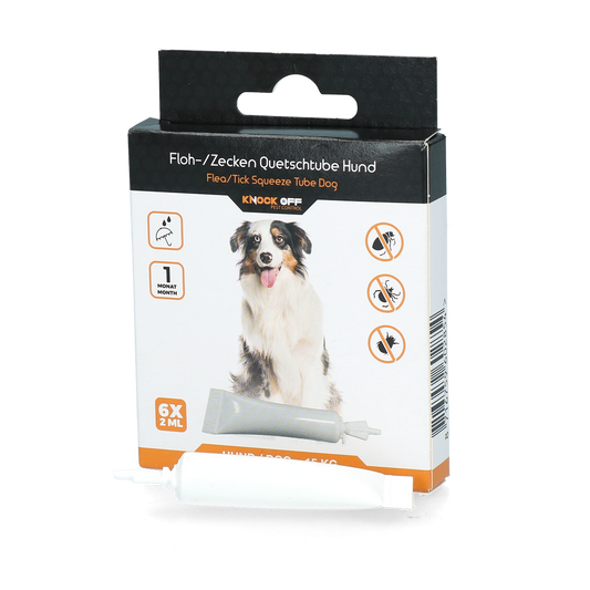 Knock Pest flea/tick squeeze tube dog &gt; 15 kg DE+GB